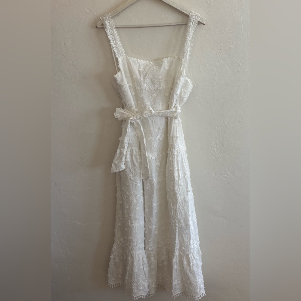 Zara White Lace Dress